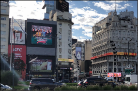 阿根廷-布宜诺斯艾丽斯地标屏